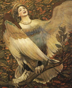 Райская птица на картине В.М. Васнецова